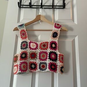 Crochet tank top
